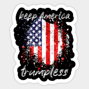 Keep America Trumpless ny -Trump Sticker